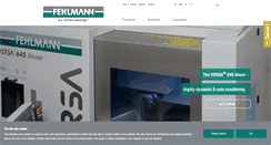 Desktop Screenshot of fehlmann.com